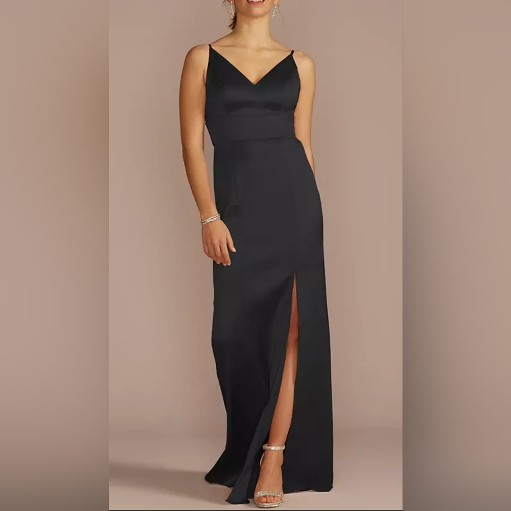 David's Bridal, Satin Dress